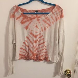 Off the Shoulder Long Sleeve Crop Too